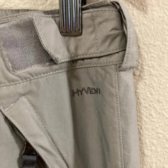 The North Face Hyvent Snow Sky Pants Women’s Gray Cargo Size L - Picture 3 of 16